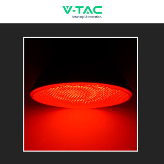 VT-1227 Lampada LED E27 17W PAR38 SMD Rossa Blu Verde