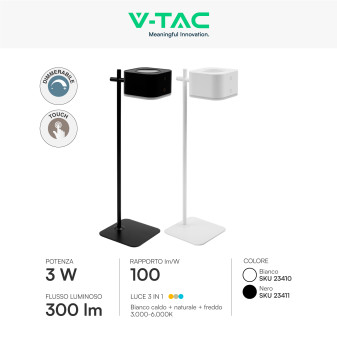 V-Tac VT-10115 Lampada LED Doppia Sorgente Colore 3in1