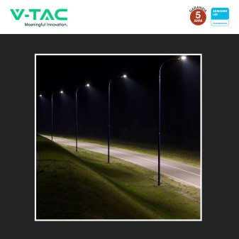 V-Tac VT-59ST Lampada Stradale LED Samsung SMD IP65 Grigio