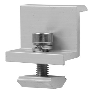 Elmark Morsetto Finale per Pannelli Solari Fotovoltaici 30mm