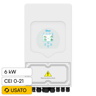 Inverter 6kW Monofase On-Grid / Off-Grid IP65 CEI 0-21 V-Tac