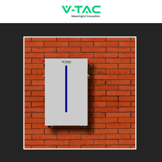 Accumulatore 6,14kWh LiFePO4 BMS Fotovoltaico CEI 0-21 V-Tac