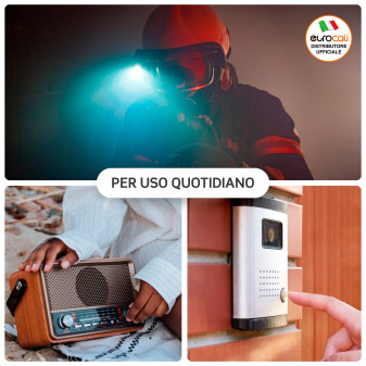 Uniross Power Plus Pile Alcaline Torcia D LR20 Blister 2 Batterie