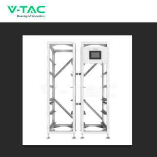 V-Tac Kit 10 Batterie BMS Stack LiFePO4 105kWh + Inverter Deye 50kW SKU 12298