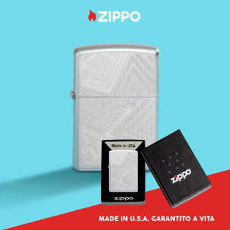 Accendino Zippo mod. 46481 Lined Arrows Design