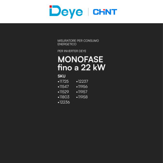Chint DDSU666 Misuratore Smart per Inverter Deye Monofase
