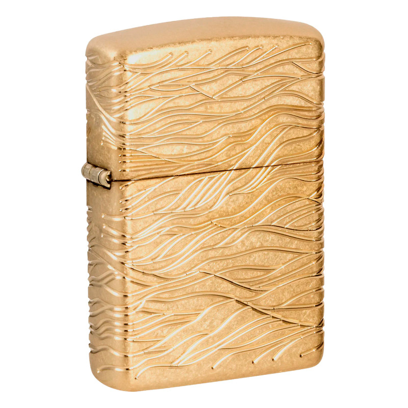 Accendino Zippo Armor mod. 46273 Wavy Pattern Design