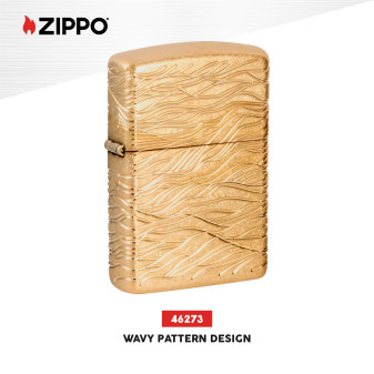 Accendino Zippo Armor mod. 46273 Wavy Pattern Design