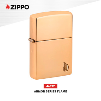 Accendino Zippo mod. 46397 Armor Series Flame Design