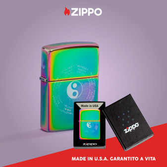 Accendino Zippo mod. 46482 Yin Yang Design