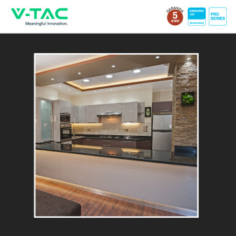 VT-249 Faretto PAR16 LED GU10 6W SMD Samsung V-Tac Pro