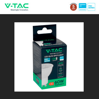 VT-249 Faretto PAR16 LED GU10 6W SMD Samsung V-Tac Pro