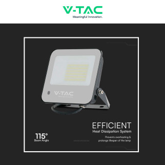 V-Tac Faro LED 50W RGB+W IP65 con Telecomando V-Tac