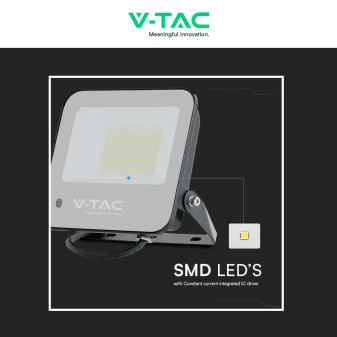 V-Tac Faro LED 50W RGB+W IP65 con Telecomando V-Tac