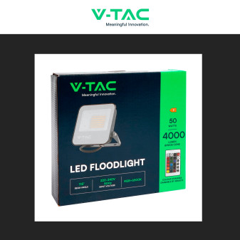 V-Tac Faro LED 50W RGB+W IP65 con Telecomando V-Tac