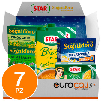 Star e Sognid'oro Kit Brodi Dadi Tisane e Camomilla Melatonina