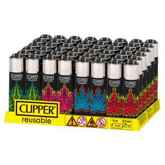 Clipper Micro Accendino a Pietrina Electric Weed 48 Accendini