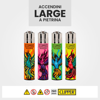 Espositore Clipper a Pietrina Random Creatures 192 Accendini