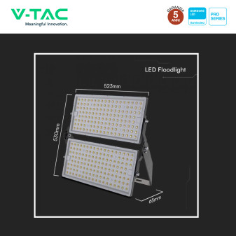 V-Tac Pro VT-48501 Faro LED SMD Samsung 500W - SKU 23617