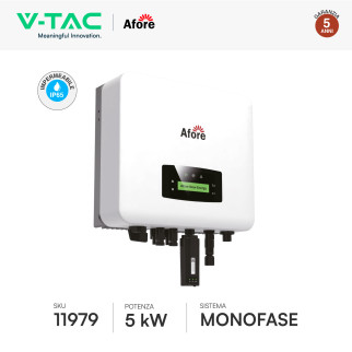 Kit 12 Pannelli Solari 410W + Inverter Monofase 3,6kW + Quadri DC/AC