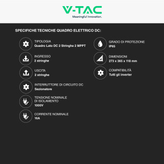 Kit 12 Pannelli Solari 410W + Inverter Monofase 3,6kW + Quadri DC/AC