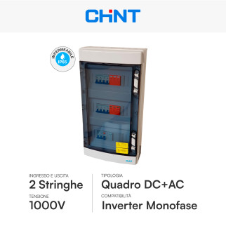 Kit 9 Pannelli Solari 410W + Inverter 3,6kW + Batteria + Quadro DC/AC