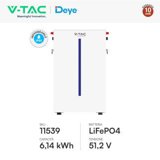 Kit 9 Pannelli Solari 410W + Inverter 3,6kW + Batteria + Quadri DC/AC