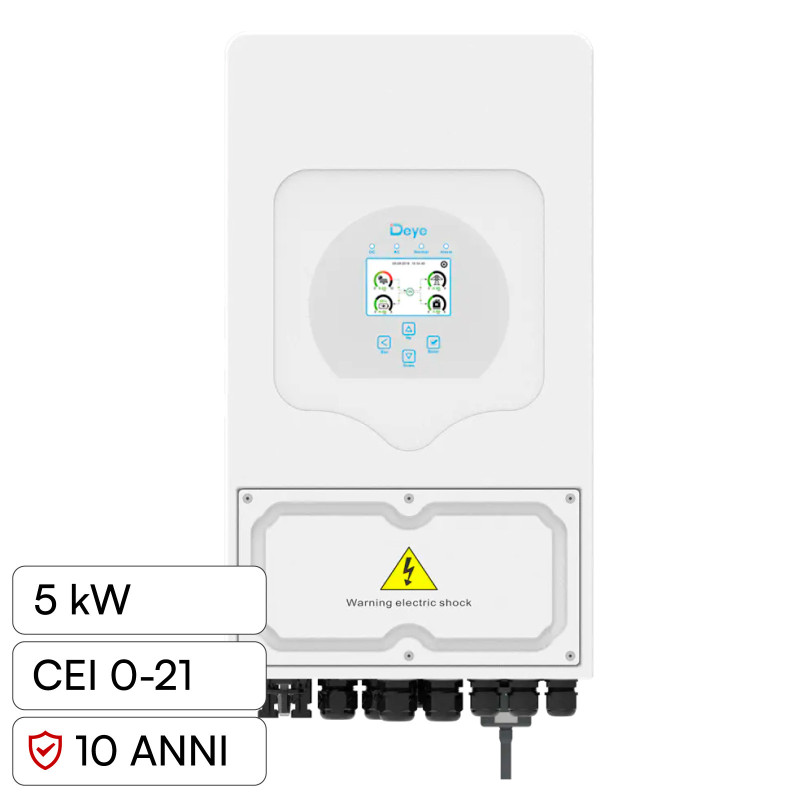 Inverter Ibrido per Impianto Fotovoltaico V-Tac 5kW IP65