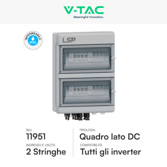 Set 15 Pannelli Solari + Inverter 6kW  + Batteria V-Tac
