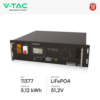 Set 15 Pannelli Solari 410W + Inverter 6kW + Batteria V-Tac