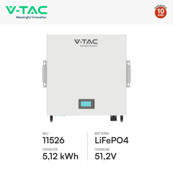 14 Pannelli Solari 485W + Inverter 6kW + Batteria V-Tac