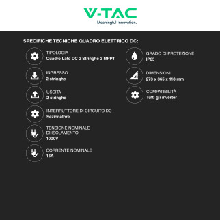 Set 14 Pannelli Solari 485W + Inverter 6kW + Batteria LiFePo4 V-Tac
