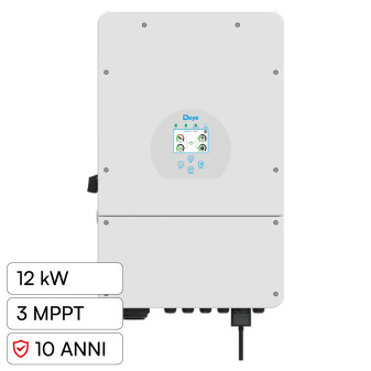 V-Tac Inverter Monofase Ibrido On-Grid / Off-Grid 12kW IP65