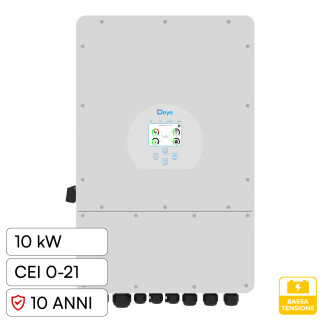 Inverter 10kW Trifase LCD IP65 Pannelli Fotovoltaici V-Tac