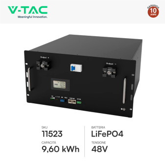 24 Pannelli Solari 410W + Inverter 10kW + Batteria V-Tac