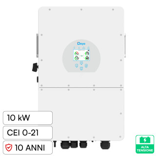 V-Tac Inverter Trifase Ibrido On-Grid / Off-Grid 10kW IP65 CEI 0-21