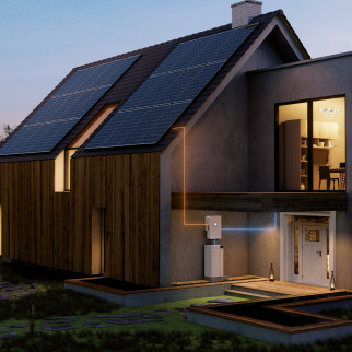 V-Tac Inverter Trifase Ibrido On-Grid / Off-Grid 15kW IP65 CEI 0-21