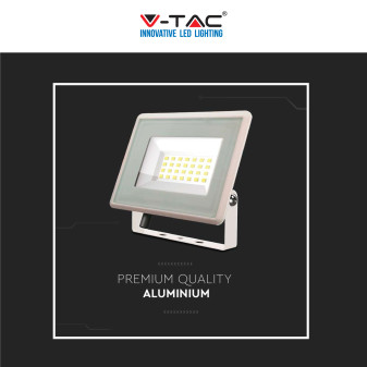 VT-4924 Faro LED Floodlight 20W SMD IP65 Colore Bianco V-Tac