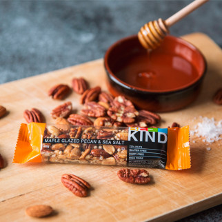 Maple Glazed Pecan & Sea Salt Barretta 40g Be-Kind