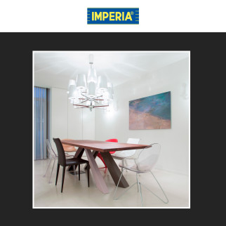 Imperia Lampadina LED E14 7W Tubolare SMD Trasparente