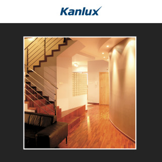 Kanlux DALLA DTL-W Portafaretto Orientabile con Portalampada