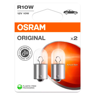 2 Lampadine Original Line R10W 12V 10W Osram