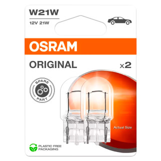 Acquista Osram Original Line 21W - 2 Lampadine W21W