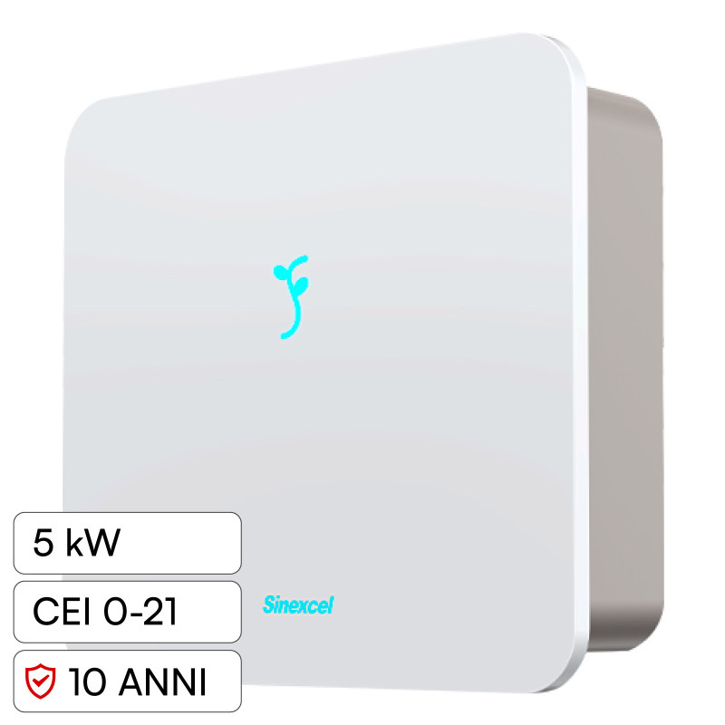 V-Tac Inverter Monofase Ibrido On-Grid / Off-Grid 5kW IP65