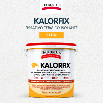 Tecnostuk Kalorfix Fissativo Acrilico Termico per Interni ed Esterni
