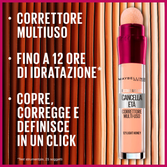 Correttore Liquido Il Cancella Età 121 Light Honey Maybelline New York
