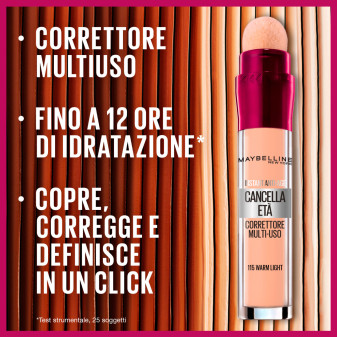 Correttore Liquido Il Cancella Età 115 Warm Light Maybelline New York