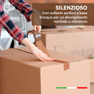 Nastro Adesivo Silenzioso Professionale 5cm x 66m