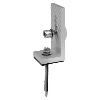 Supporto a L per Installazione Pannelli Fotovoltaici