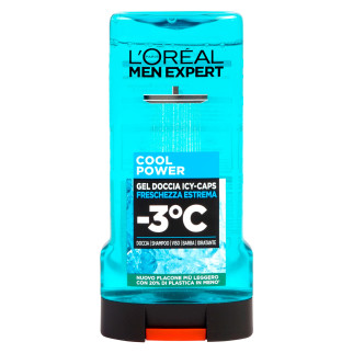 L'Oréal Paris Men Expert Icy Caps Cool Power Gel Doccia 300ml